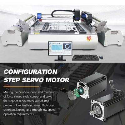 SMT-assemblagelijn Automatische MIN Desktop Pick and Place Machine