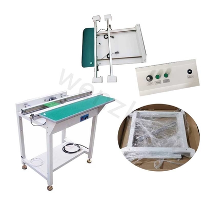 SMT Aanpasbaar Afneembare 0,6 mm PCB Inspectie Conveyor reflow oven pcb Conveyor