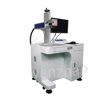 Desktopvezellasermarkeringsmachine met 10/20/30/100W vermogen en 7000mm/s markeringssnelheid