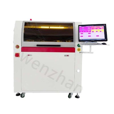 Volledig automatische PCB soldeerpastaprinter voor pick and place machine 0402-0201