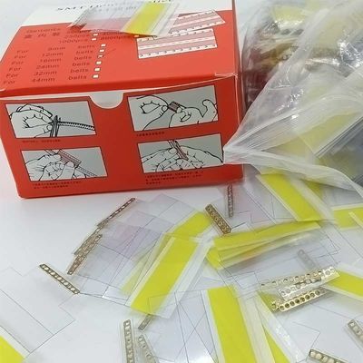 Kwaliteit Gele SMT dubbelsplitsband met koperklemboei 8 mm 12 mm 16 mm voor splitsing van materiaal Fabriek