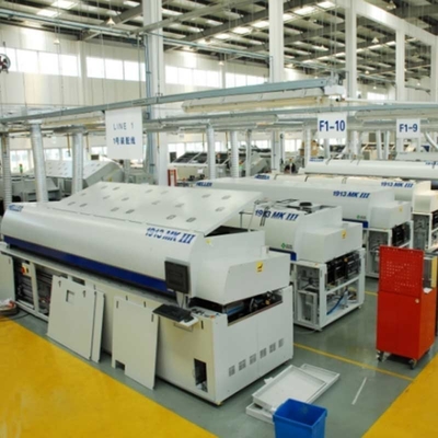 SMT HELLER 1936 MK7 Loodvrije Warme Lucht 10 Zones SMT Reflow Oven