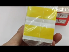 SMT Geel dubbelsplitsband met koperklemboei 8mm 12mm 16mm 24mm 32mm 44mm Voor materiaalspli