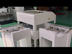 Automatische SMT-assemblagelijn PCB-shuttleconveyor Ronde riemconveyor